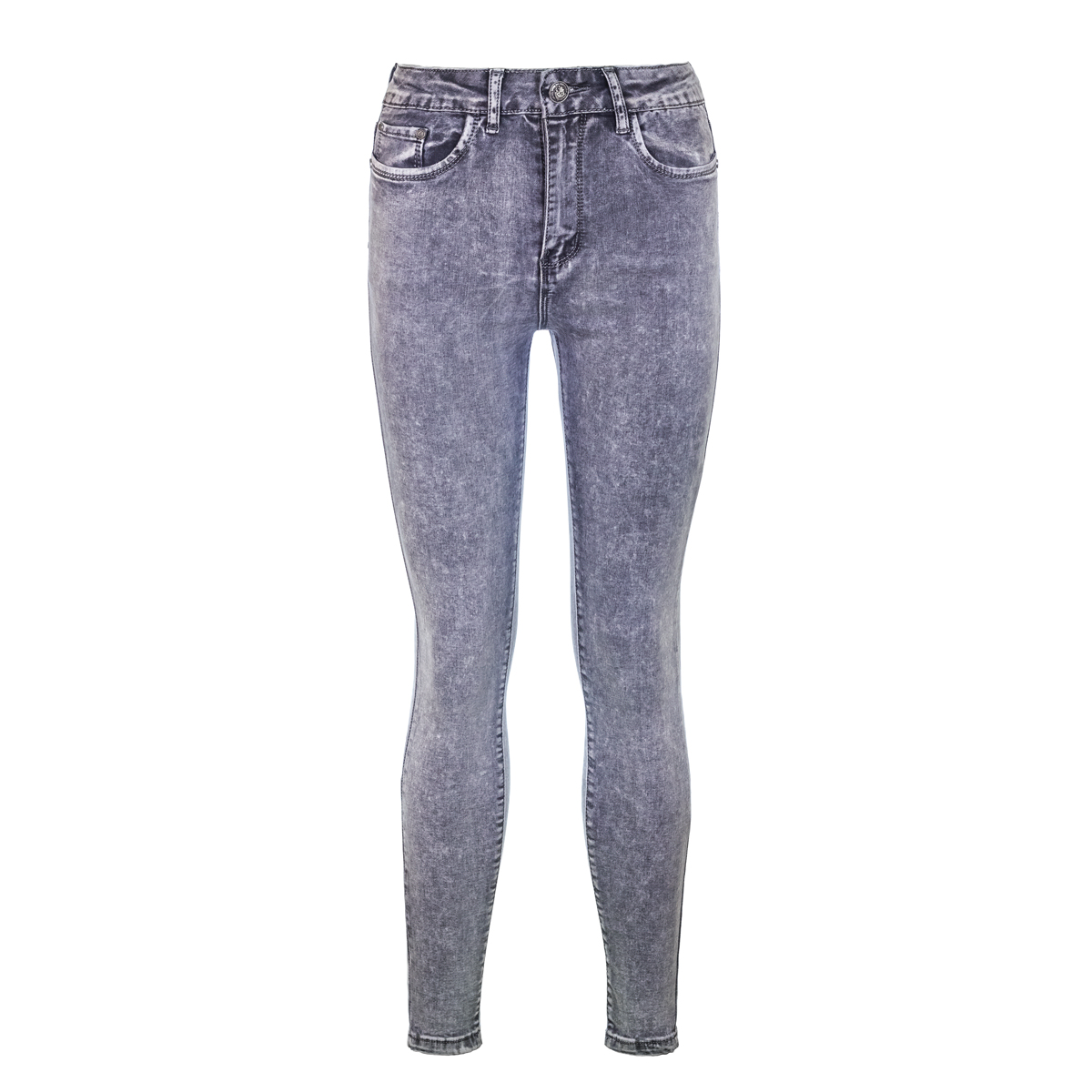 Жен. джинсы арт. 12-0087 Серый р. 30 -, размер 30 - фото 2