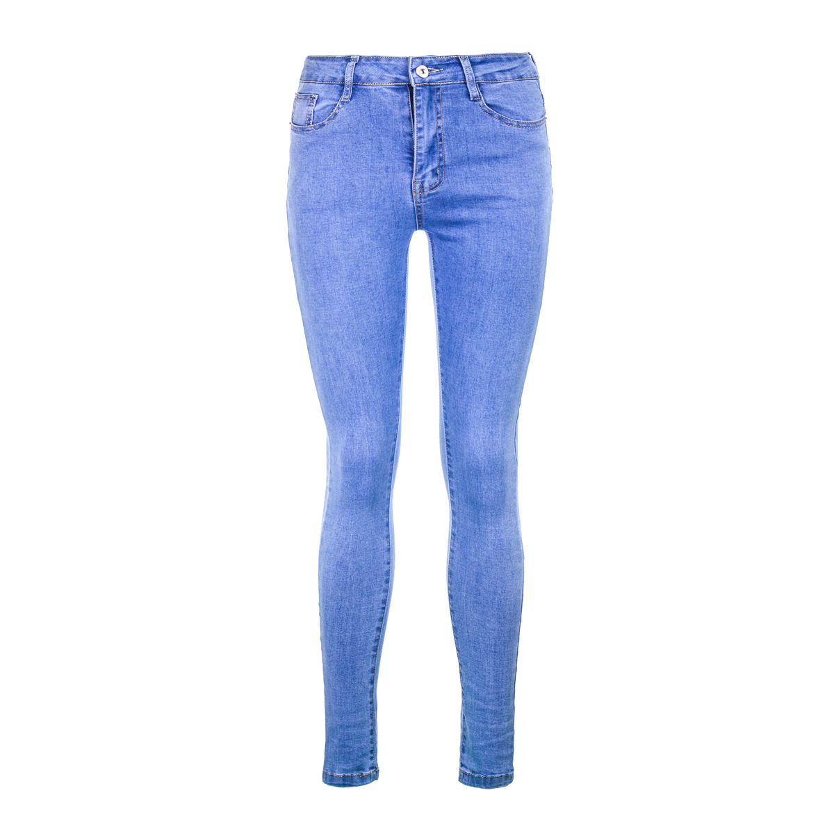 Жен. джинсы арт. 12-0155 Голубой р. 26 Китай, размер 26 - фото 1
