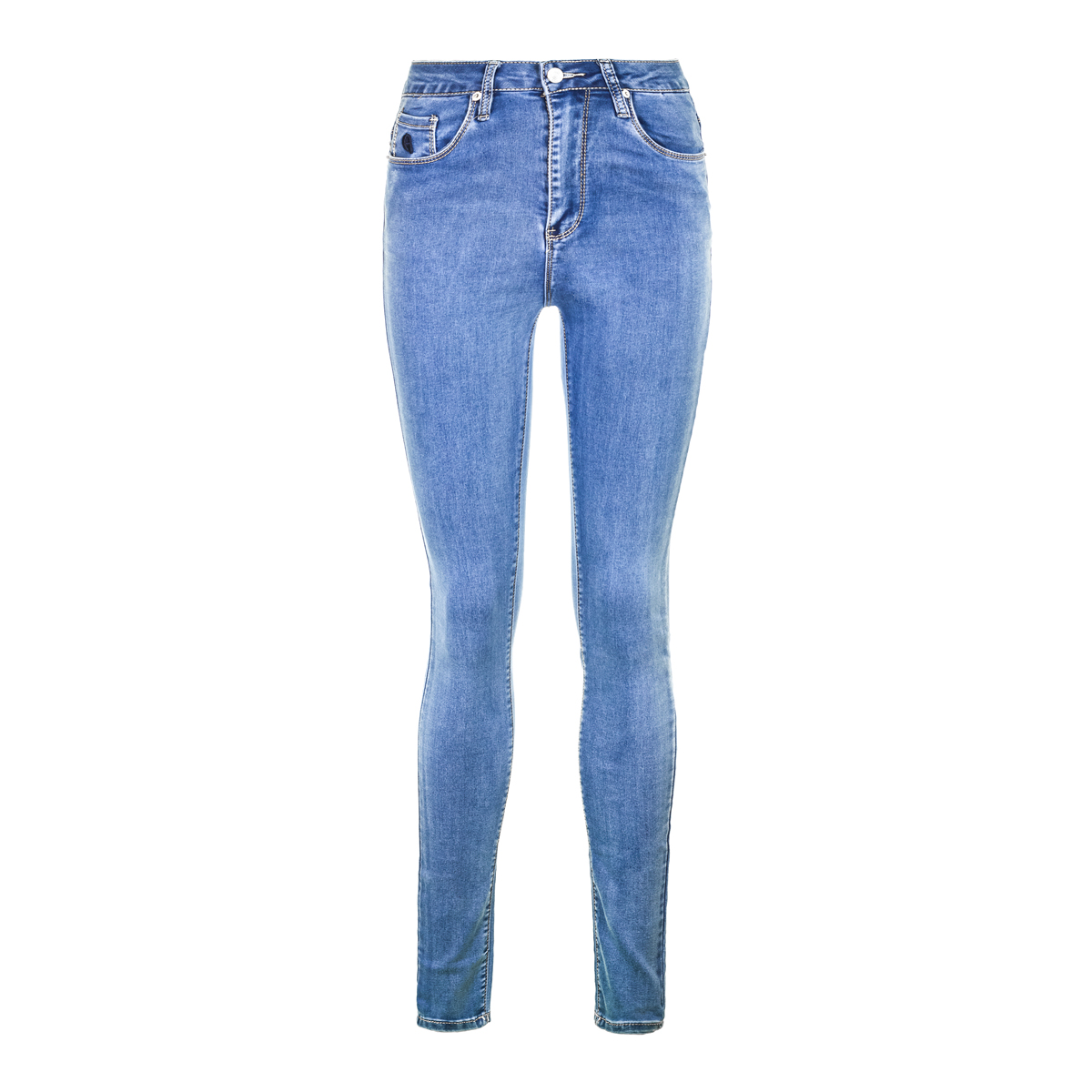 Жен. джинсы арт. 12-0086 Голубой р. 29 Китай, размер 29
