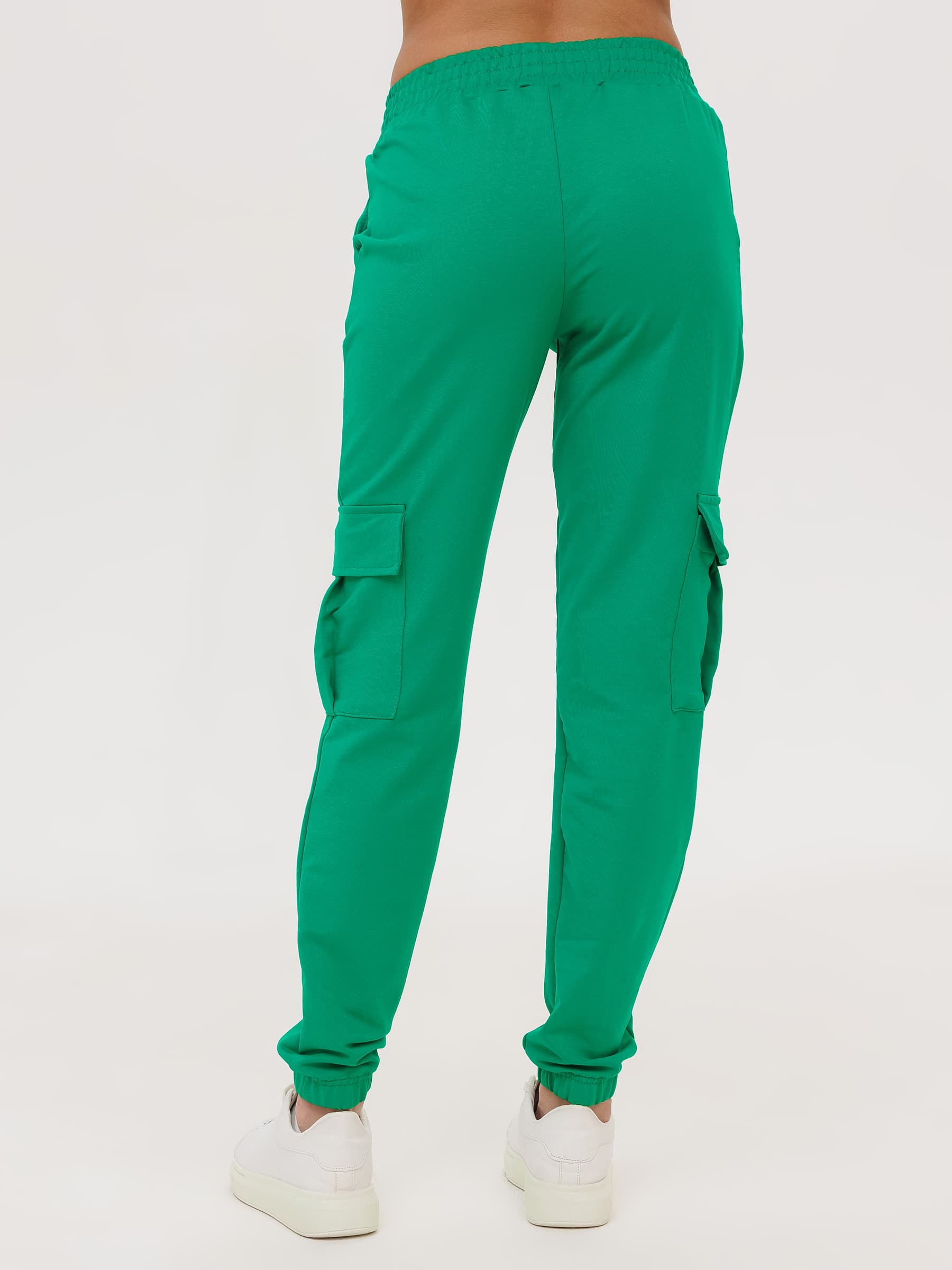 Жен. брюки повседневные арт. 23-0524 Зеленый р. 42 Моделлини, размер 42 - фото 10