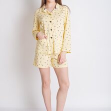 Пижама с шортами "Аврора" Желтый