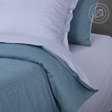 Комплект постельного белья "Давид" Синий