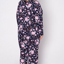Пижама с брюками арт. 19-0819 Темно-синий