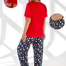Пижама с брюками арт. 19-0795 Красный