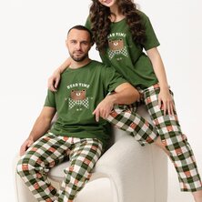 Пижама "Вечеринка" Зеленый