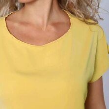Блуза арт. 26-0003 Светло-желтый