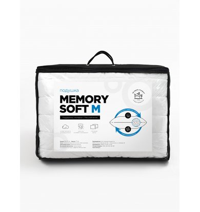 Подушка "Memory soft M" Белый р. 50х70